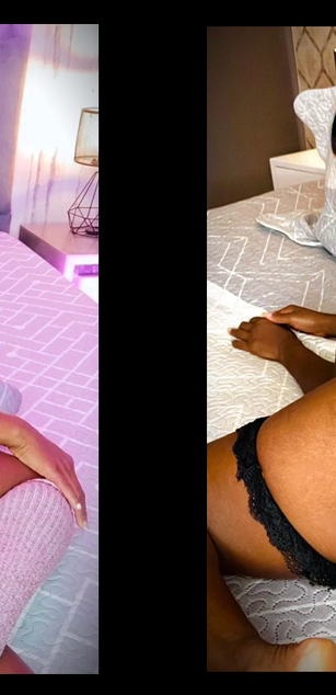 Model - Melanie Williams deepthroat