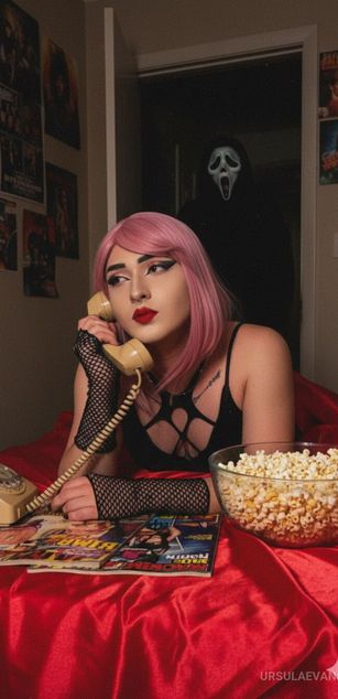 Model - Ursula Evans deepthroat