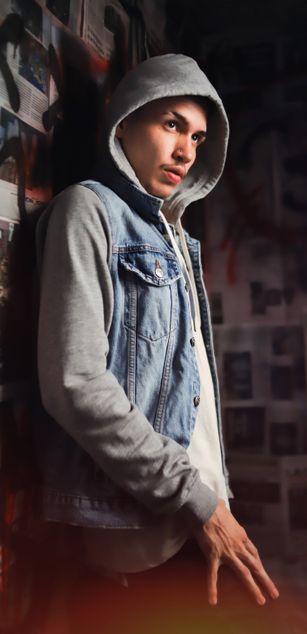 Model - Marcus Hanks feet