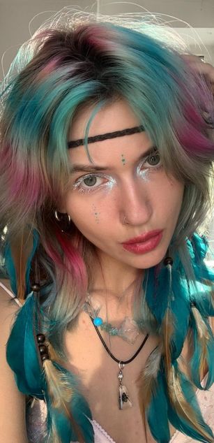 Model - Cosmo Goddess striptease