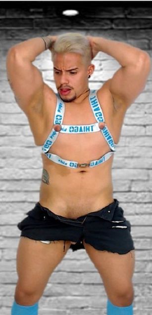 Model - adam this feet