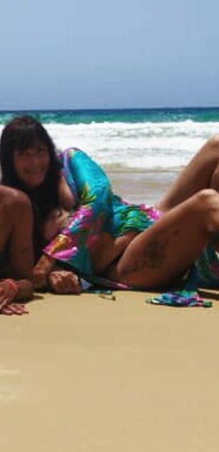 Model - Sasha Linda dildo