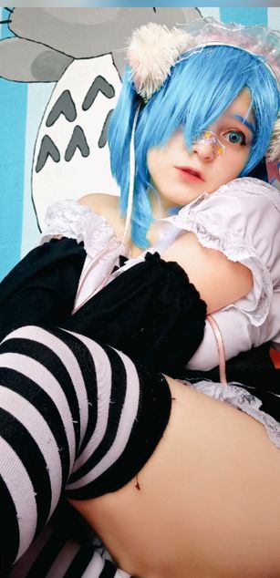 Model - waifumochi_chan COSPLAY blowjob