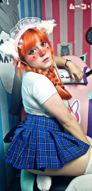 Model - waifumochi_chan COSPLAY blowjob