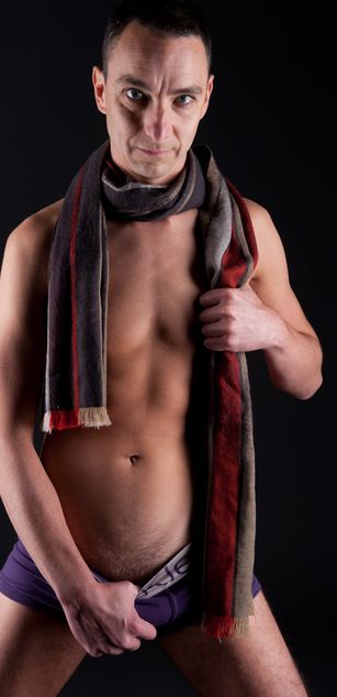 Model - Max Davies bigcock