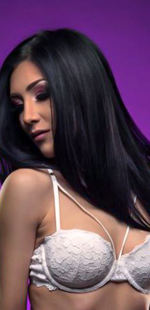 Model - Empress Akira smoking