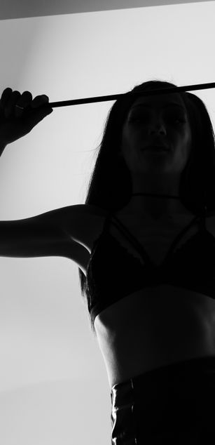 Model - Empress Akira smoking