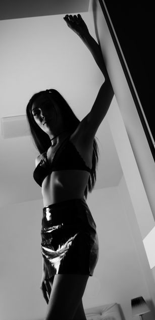 Model - Empress Akira smoking