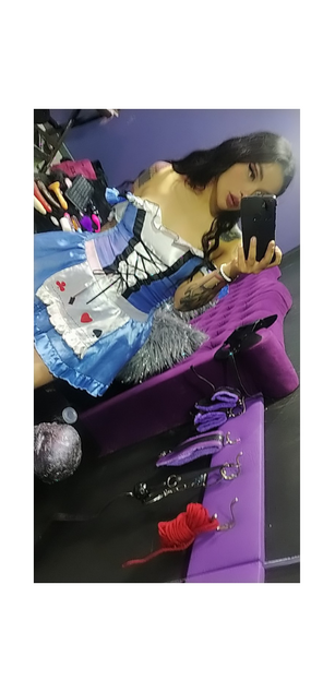 Model - Megan Quin dildo