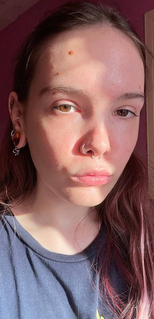 Model - Jane Nichols hairy