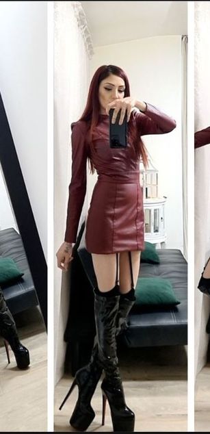 Model - Empress Akira smoking