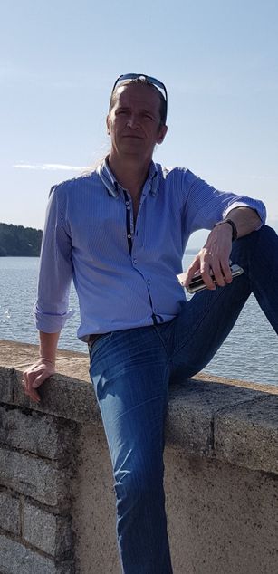 Model - Chris Scharfer hairy