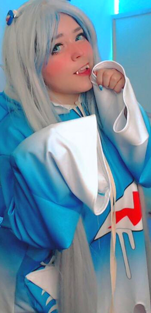 Model - waifumochi_chan COSPLAY blowjob