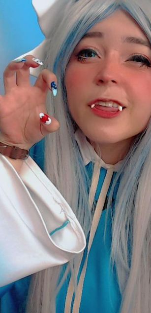 Model - waifumochi_chan COSPLAY blowjob