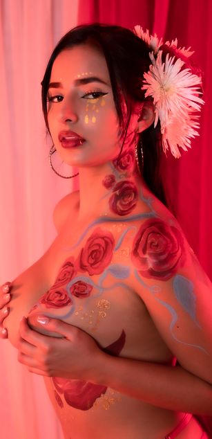 Model - Sharon Stark deepthroat