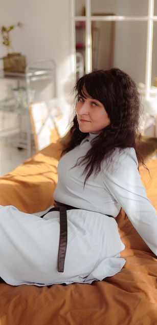 Model - Helga Miller striptease