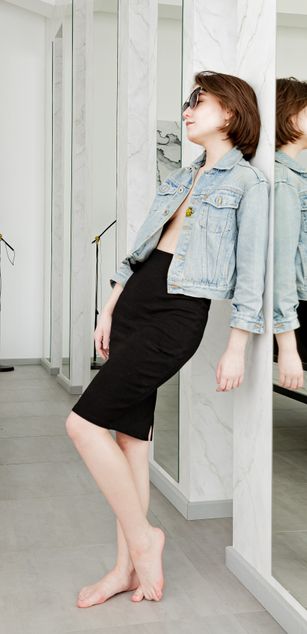 Model - Erica Black teen