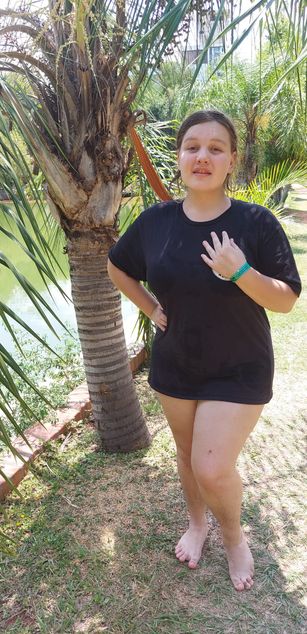 Model - Nina Baena deepthroat