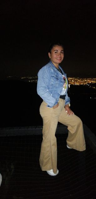 Model - Violet Hughes heels