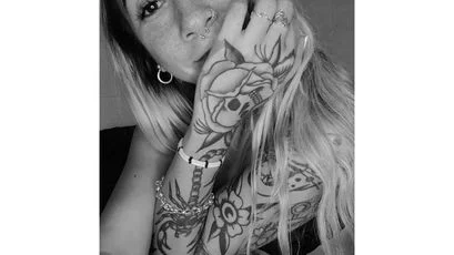 Tina - tattooed