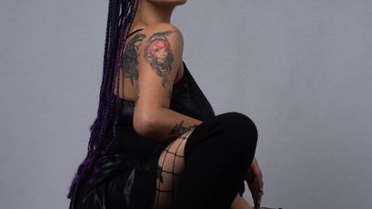 Violet Queen - piercings