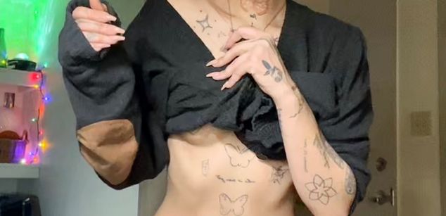 Model - Alyssa Melado tattoos