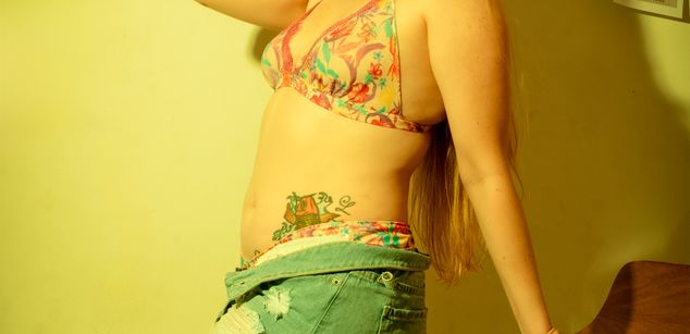 Model - Emily Sumer bigass