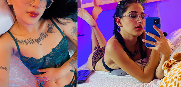 Model - Juana Green squirt