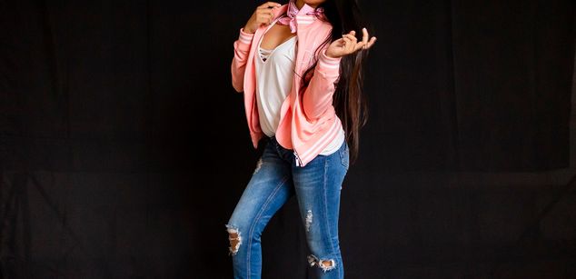 Model - Nicole Montess dildos