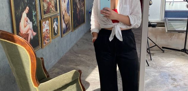 Model - Lewandowskaya tights