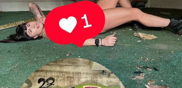 Model - Eva Rose gym