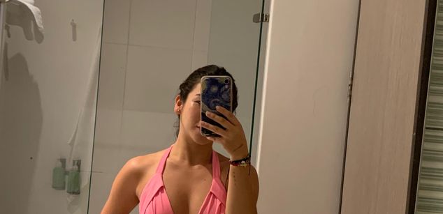 Model - Sarah Franco feet