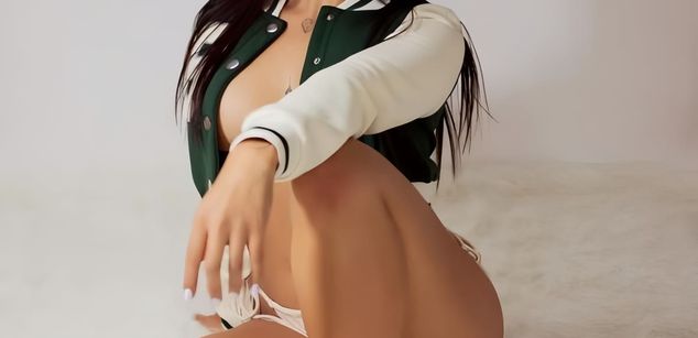 Model - Sophia Karson squirt