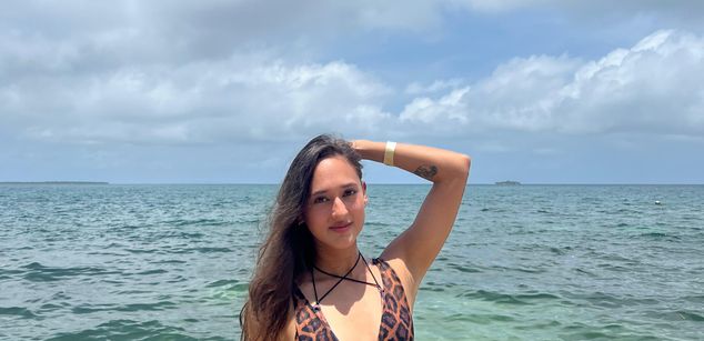 Model - Sylvie Gomez bigass