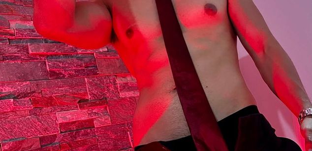 Model - Anthony Martini cum