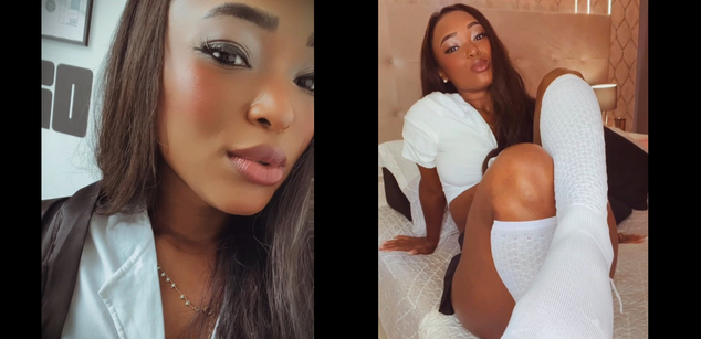 Model - Melanie Williams bigass