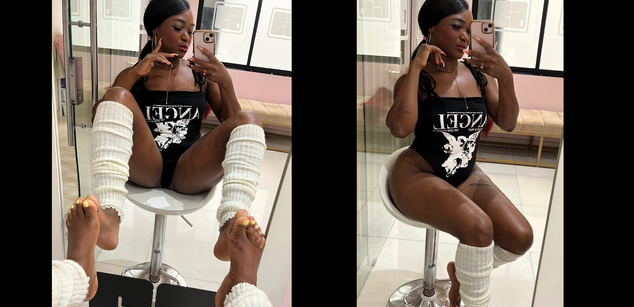 Model - Melanie Williams bigass