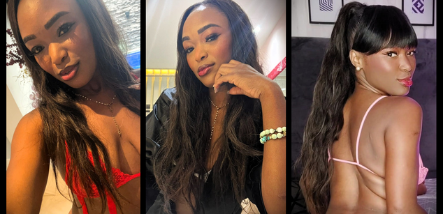 Model - Melanie Williams bigass