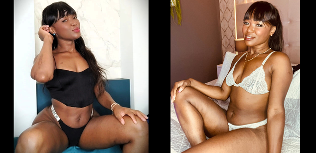 Model - Melanie Williams bigass