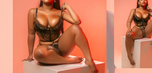 Model - Tianah Glow Dominatrix