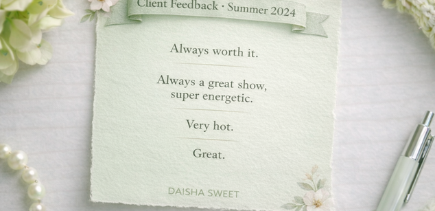 Model - Daisha Sweet joi