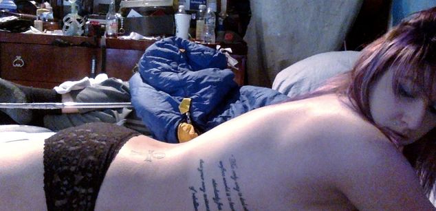 Model - Layla Lush squirt