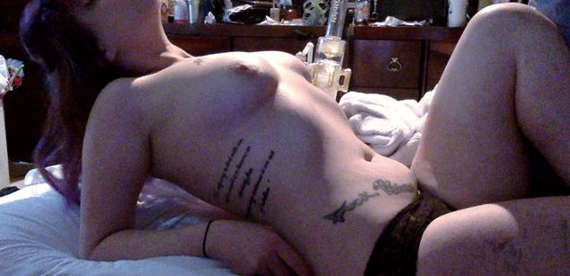 Model - Layla Lush squirt