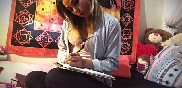 Model - RyleiRae Cummings schoolgirl