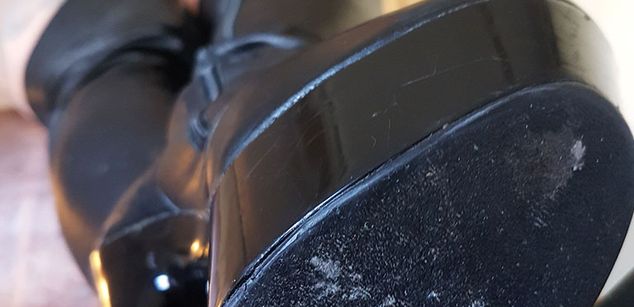 Model - Lady Velvet Steel - German Femdom spanking