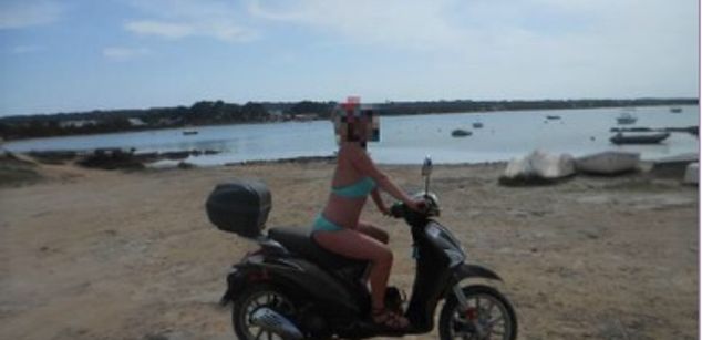 Model - Skye White blondie