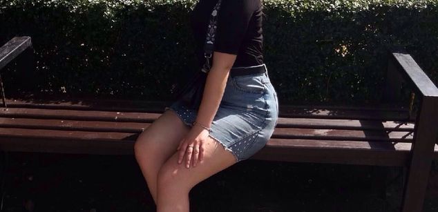 Model - Varvara partying