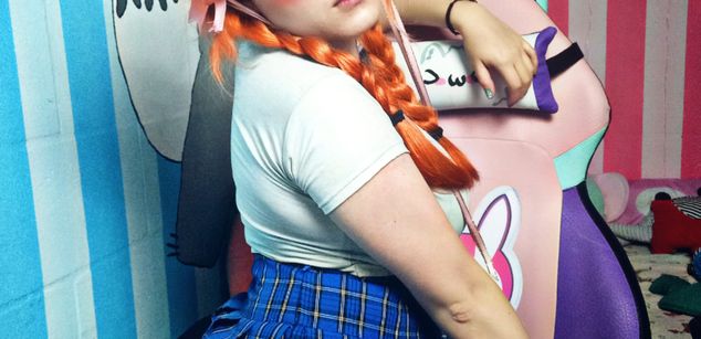 Model - waifumochi_chan COSPLAY squirt