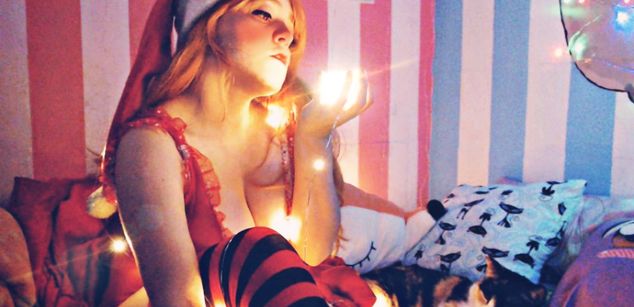 Model - waifumochi_chan COSPLAY squirt