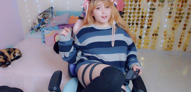 Model - waifumochi_chan COSPLAY squirt